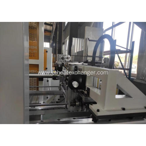 Servo type Tube Fin Core Assembly Machine